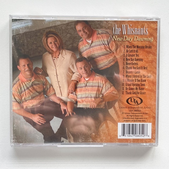 The Whisnants CD - New Day Dawning - Picture 3 of 3